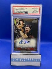 2024 Stadium Club Chrome Autographs Corbin Carroll #SCCA-CC card
