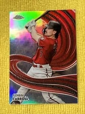 2024 Topps Chrome Strokes Corbin Carroll #S-9 card