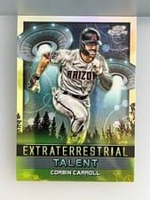 2024 Topps Cosmic Chrome Extraterrestrial Talent Corbin Carroll #ET-4 card