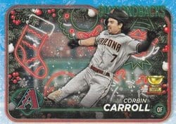2024 Topps Holiday Base Set Corbin Carroll #H42 card