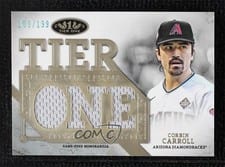 2024 Topps Tier One Die-Cut Relics Corbin Carroll #T1RD-CCA card