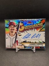 2025 Finest Gustographs Autograph Corbin Carroll #G-CC card