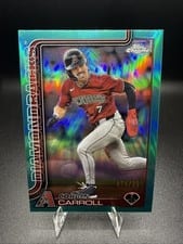 2025 Topps Chrome Corbin Carroll #268 card