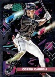 2025 Topps Cosmic Chrome Base Set Corbin Carroll #103 card
