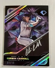 2025 Topps Diamond Icons Black PolychromatINK Autographs Corbin Carroll #BPA-CC card