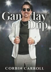 2025 Topps Gameday Drip Corbin Carroll #GD-23 card