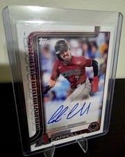 2025 Topps Real One Autographs Corbin Carroll #78 card