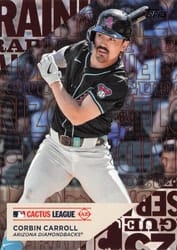 2025 Topps Training Grounds Corbin Carroll #TG-15 card