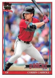 2026 Topps 1991 Topps Corbin Carroll #T91-58 card