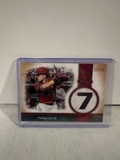 2026 Topps Tier One Jersey Number Relics Corbin Carroll #JNR-CC card