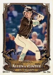 2024 Topps Allen & Ginter In Action Variations Corbin Carroll (Arizona Diamondbacks) #IA-29 card