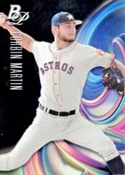 2018 Bowman Platinum Top Prospects Corbin Martin #TOP-41 card