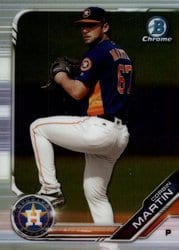 2019 Bowman Chrome Prospects Corbin Martin #BCP-227 card