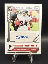 2022 Donruss Signature Marks Cordarrelle Patterson #SM-CP card