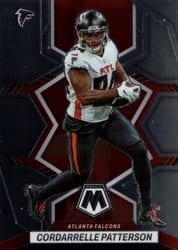 2022 Panini Mosaic Base Set Cordarrelle Patterson #8 card