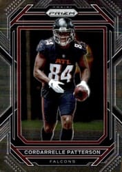 2022 Panini Prizm Base Set Cordarrelle Patterson #12 card