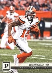 2018 Panini Base Set Corey Coleman #70 card