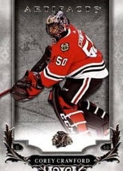 2018-19 Upper Deck Artifacts Base Set Corey Crawford #38 card