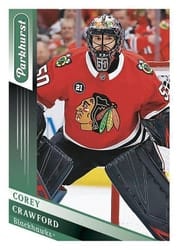 2019-20 Parkhurst Base Set Corey Crawford #42 card