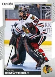 2020-21 O-Pee-Chee Base Set Corey Crawford #169 card