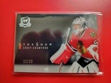 2023-24 Upper Deck The Cup The Show Black - Legends Corey Crawford #SB-CC card