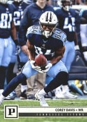 2018 Panini Base Set Corey Davis #284 card