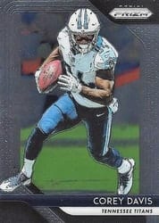 2018 Panini Prizm Base Set Corey Davis #8 card