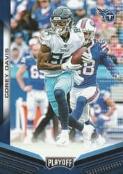 2019 Panini Playoff Base Set Corey Davis #69 card