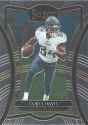2019 Panini Select Base Set Corey Davis #142 card