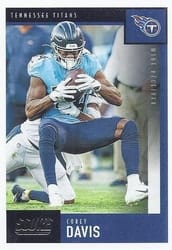 2020 Score Base Set Corey Davis #114 card