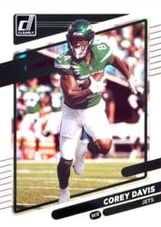2021 Clearly Donruss Base Set Corey Davis #38 card
