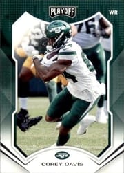 2021 Panini Playoff Base Set Corey Davis #19 card