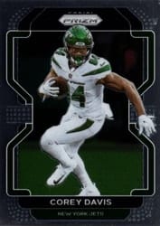 2021 Panini Prizm Base Set Corey Davis #84 card