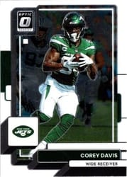 2022 Donruss Optic Base Set Corey Davis #154 card