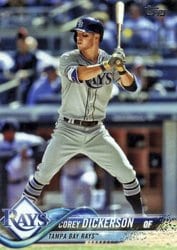 2018 Topps Base Set Corey Dickerson #227 card