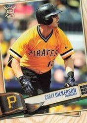2019 Topps Big League Base Set Corey Dickerson #280 card