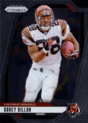2024 Panini Prizm Base Set Corey Dillon #62 card