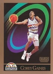 1990-91 SkyBox Base Set Corey Gaines #379 card