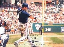 2008 Upper Deck Base Set Corey Hart #59 card