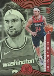 2021-22 Panini Illusions Base Set Corey Kispert #165 card