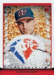 2021-22 Panini Photogenic Base Set Corey Kispert #108 card