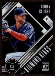 2018 Donruss Optic Base Set Corey Kluber #5 card