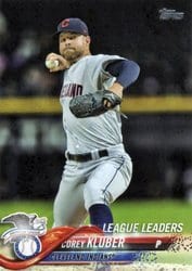 2018 Topps Base Set Corey Kluber #31 card