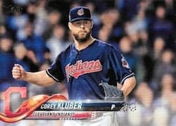 2018 Topps Base Set Corey Kluber #393 card