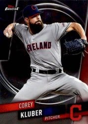 2019 Finest Base Set Corey Kluber #72 card