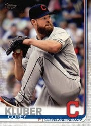 2019 Topps Base Set Corey Kluber #336 card