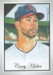 2019 Topps Gallery Base Set Corey Kluber #69 card