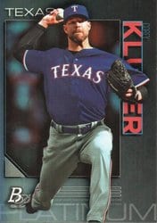 2020 Bowman Platinum Base Set Corey Kluber #21 card
