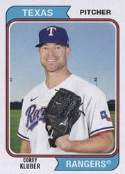 2020 Topps Archives Base Set Corey Kluber #152 card