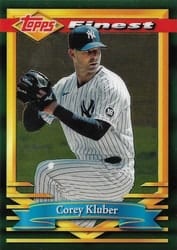 2021 Finest Flashbacks Base Set Corey Kluber #118 card